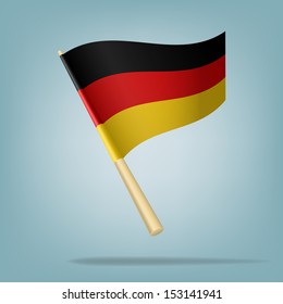 Germany flag, vector illustration