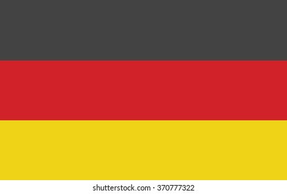Germany flag . Vector illustration.
