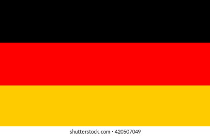 Germany Flag. Flag of Germany. Vector illustration