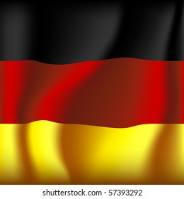 germany flag vector illustration