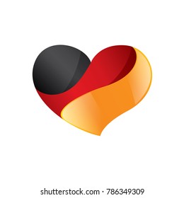 Germany flag, vector illustration