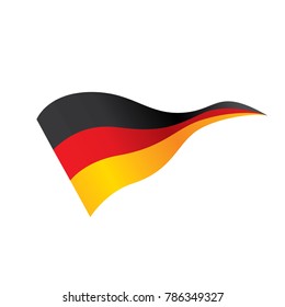 Germany flag, vector illustration