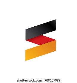 Germany flag, vector illustration