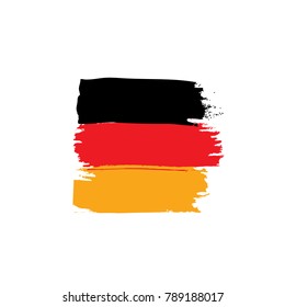Germany flag, vector illustration