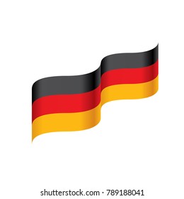 Germany flag, vector illustration