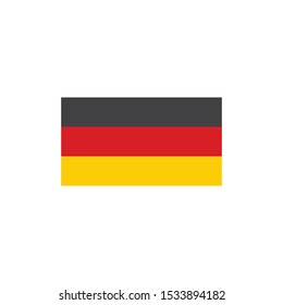 germany flag vector illustration design template