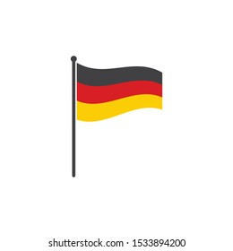 germany flag vector illustration design template