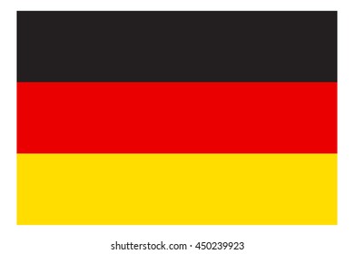 germany flag vetor.  