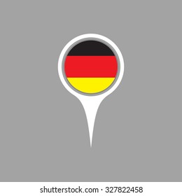 Germany flag,pin