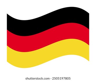 Alemania Alemán Ondeando Círculo Circular Euros Bandera Icono Logotipo Vector EPS PNG Transparente Sin Fondo Clip Arte 