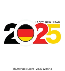 Germany Happy New Year Vector art