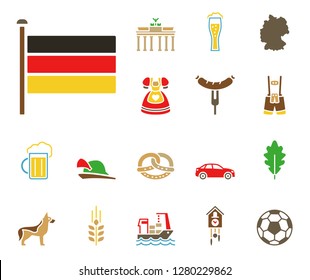 germany icon set