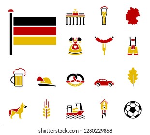 germany icon set