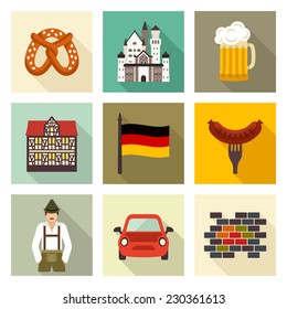 Germany icon set