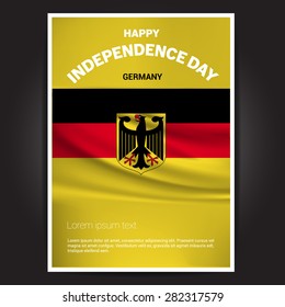 Germany Independence Day poster