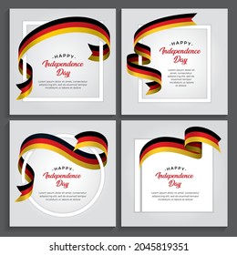 Germany independence day vector illustration on a white background