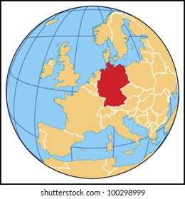 Germany Locate Map