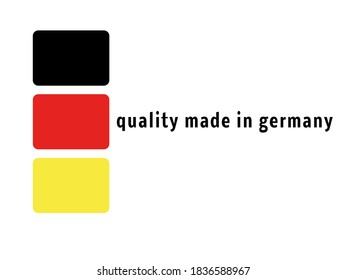 Logo de Alemania aislado de fondo blanco