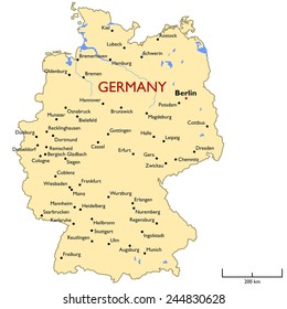 Germany map svg