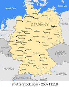 Germany map svg