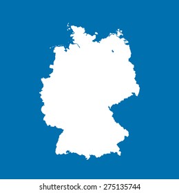 Deutschland Karte Umriss Stockillustrationen Bilder Und Vektorgrafiken Shutterstock