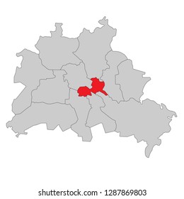 Germany - Map of Berlin