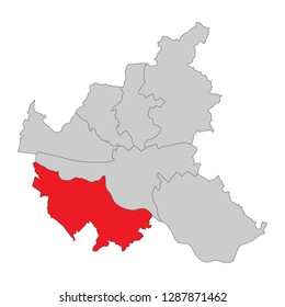 Germany - Map of Hamburg