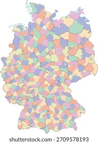Germany Maps - City - Germany States