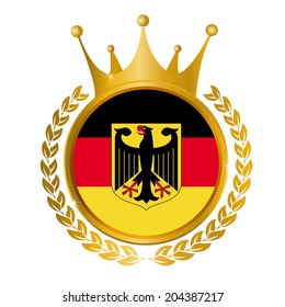  Germany national flag frame