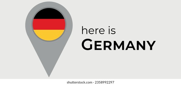 Icono del marcador de posición de bandera nacional de Alemania
