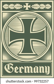 Germany poster (iron cross)