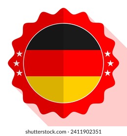 Germany quality emblem, label, sign, button. Vector illustration.