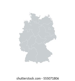 Germany Regions Map