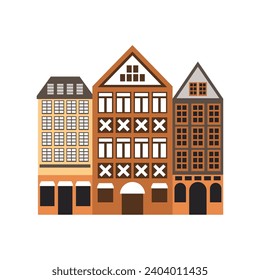 Deutsch-Romer-Architektur-Illustration