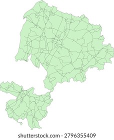 Germany Baden-Württemberg State Karlsruhe Rural district Road 2025