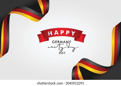 Germany Unity Day Design Background For Greeting Moment