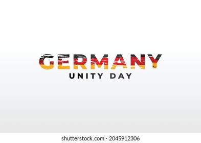 Germany Unity Day Design Background For Greeting Moment