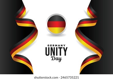 Germany Unity Day Greeting Design