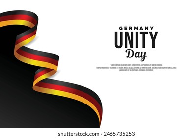 Diseño del saludo del Día de la Unidad