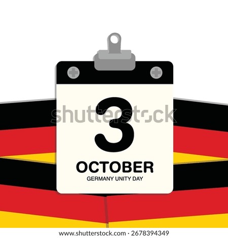 Germany Unity Day Small Wall Calendar