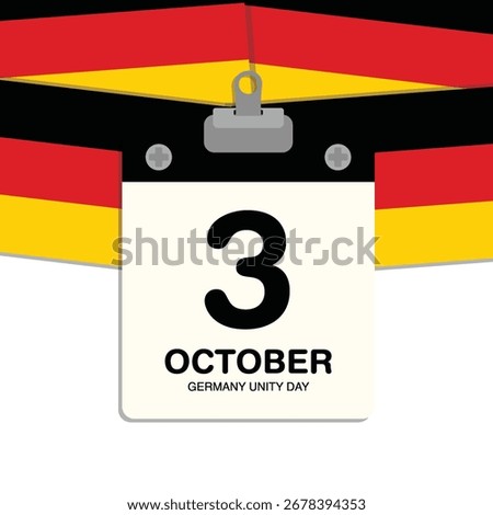 Germany Unity Day Small Wall Calendar