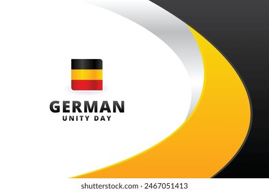 Germany Unity Day Vector Design Illustration