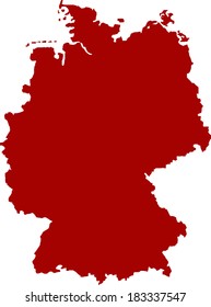 Germany Vector Map