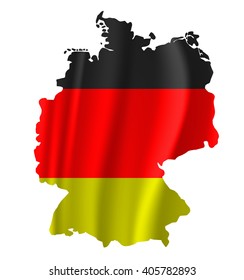 Germany vector map  