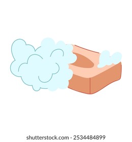 germicidal soap antibacterial cartoon. disinfectant sanitation, protection bacteria, virus clean germicidal soap antibacterial sign. isolated symbol vector illustration