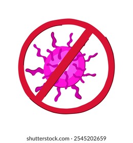 germicide anti bacteria cartoon. sterilize hygiene, protect kill, prevent virus germicide anti bacteria sign. isolated symbol vector illustration