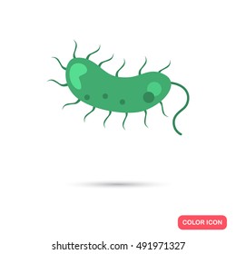 Germs color flat icon