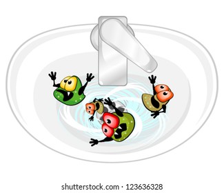 Germs in sink