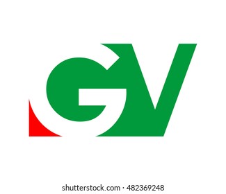 gestalt initial letter typography typeset alphabet font image vector icon