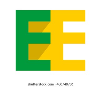 gestalt typography typeset alphabet font image vector icon